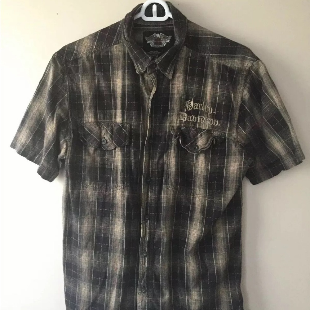 Harley Davidson S SS Button down